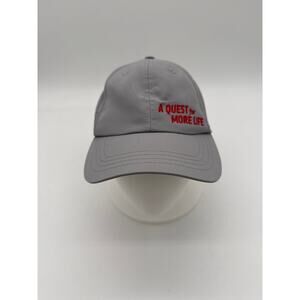 Orange Theory hat lightweight gray adjustable cap